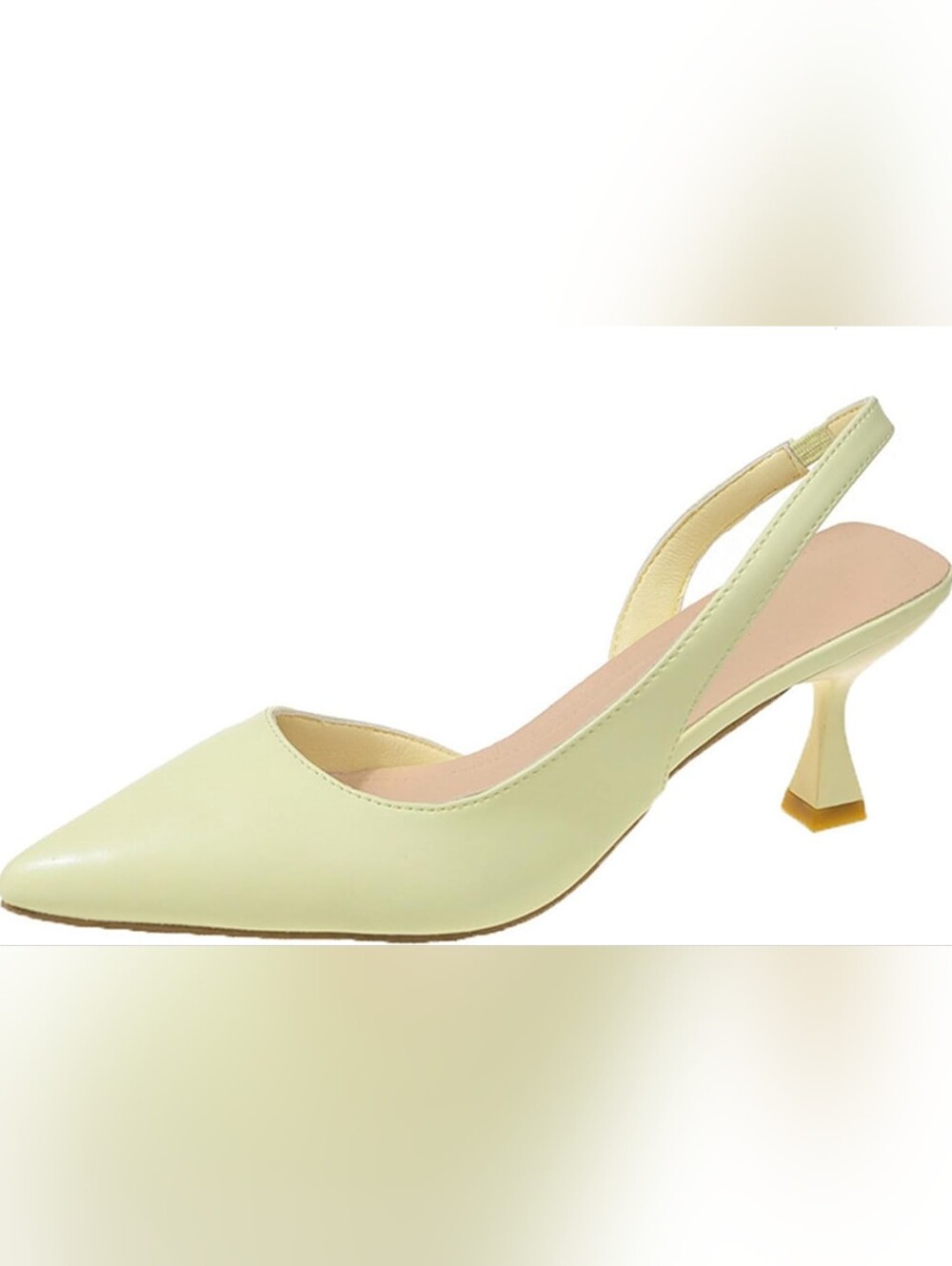 Women’s Lime Green Slingback Pump